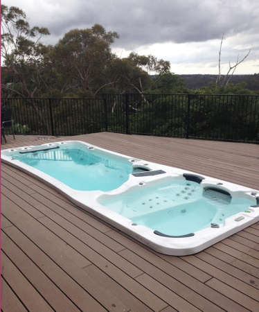 Плавательный спа бассейн Vortex Spas Hydrozone PRO Плавательный спа бассейн Vortex Spas Hydrozone PRO